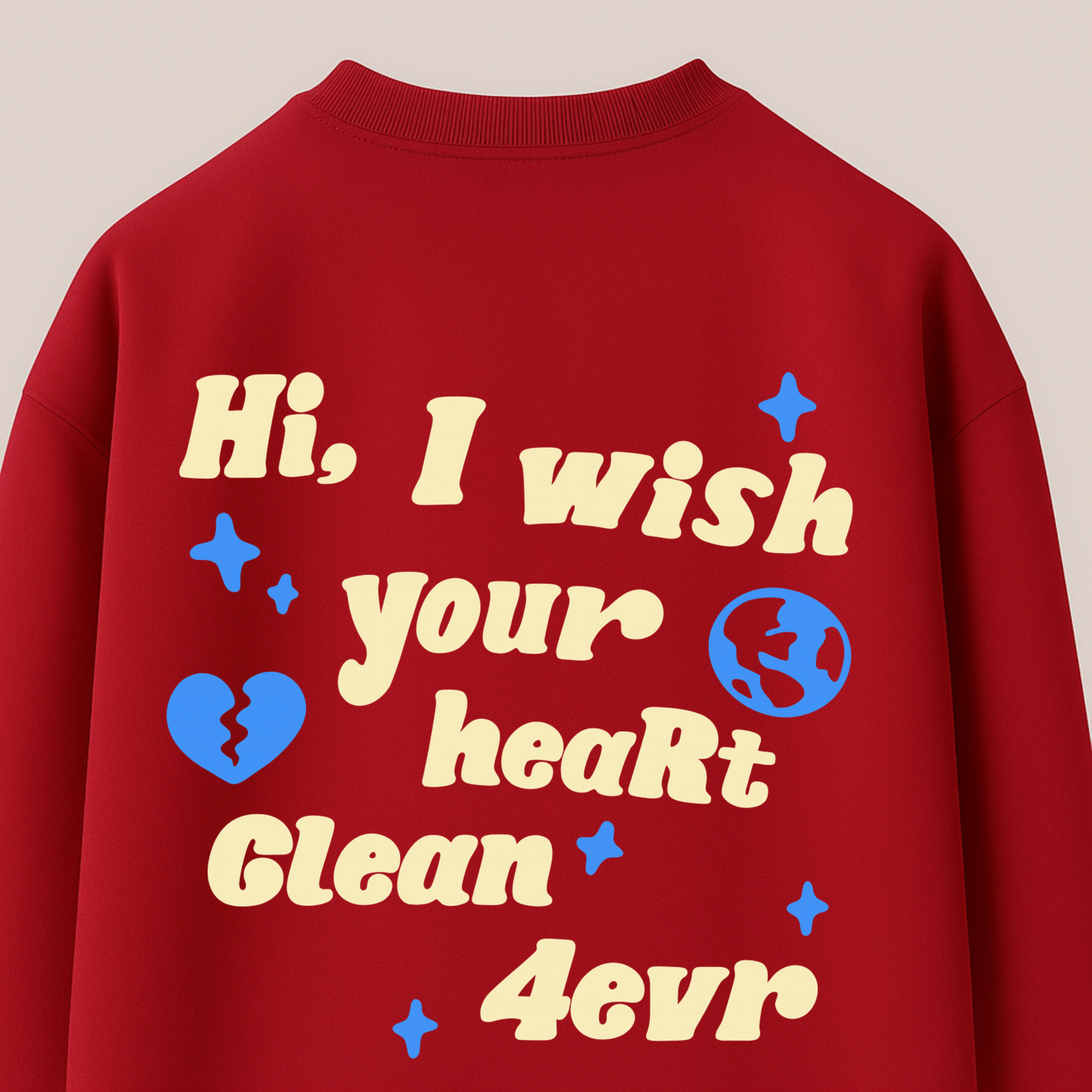 Heart Clean - Oversized Tee