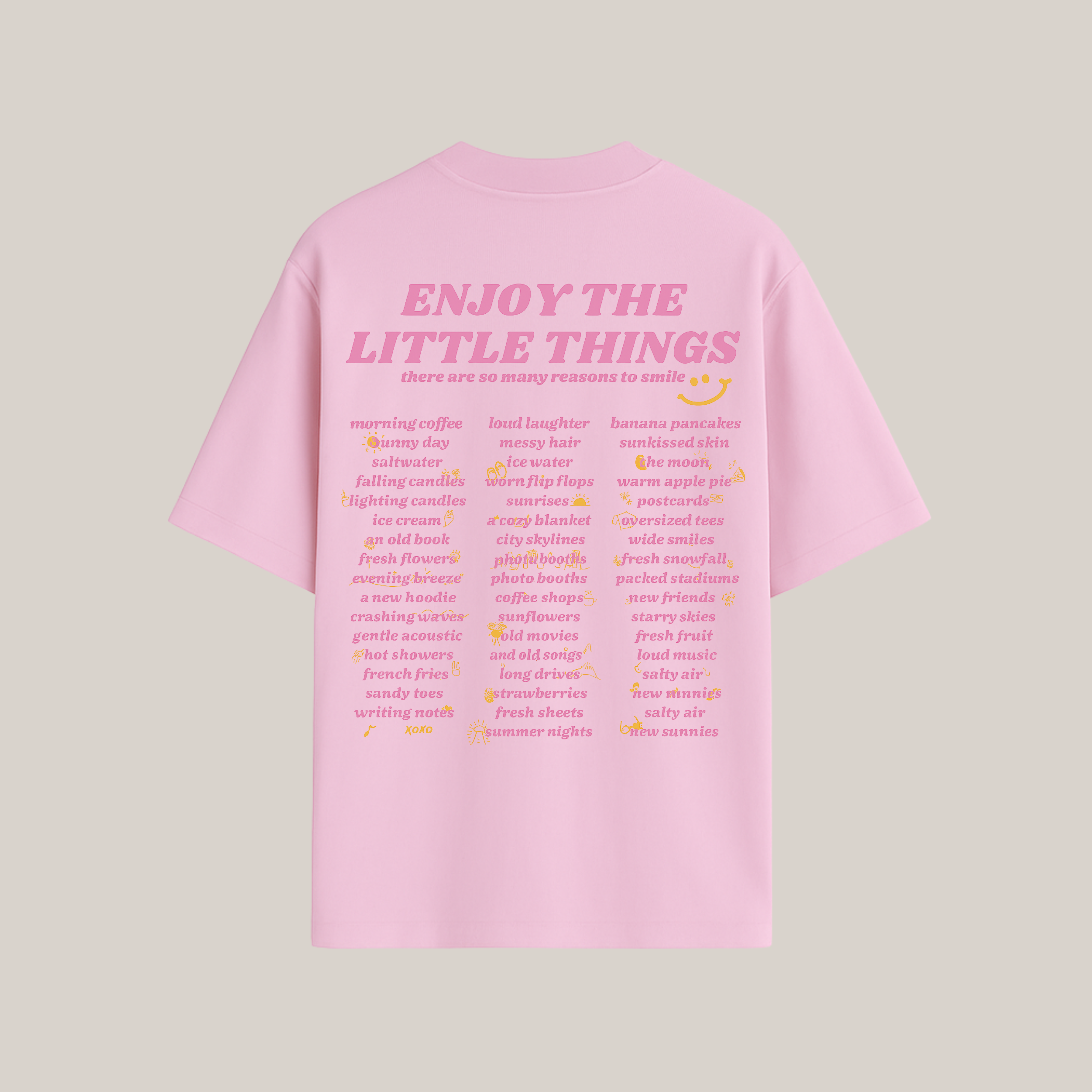 Enjoy Little Things - Oversized Tee