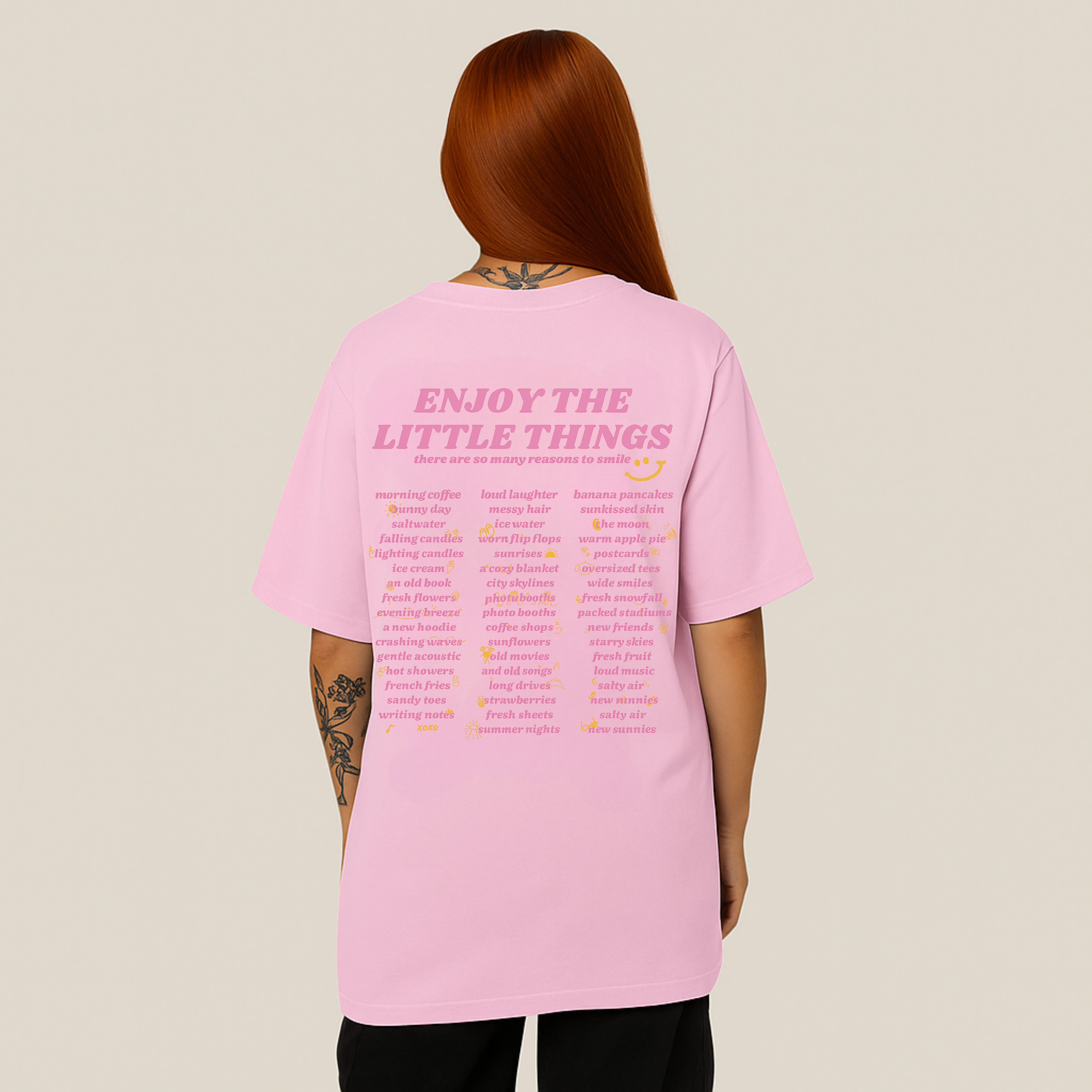 Enjoy Little Things - Oversized Tee