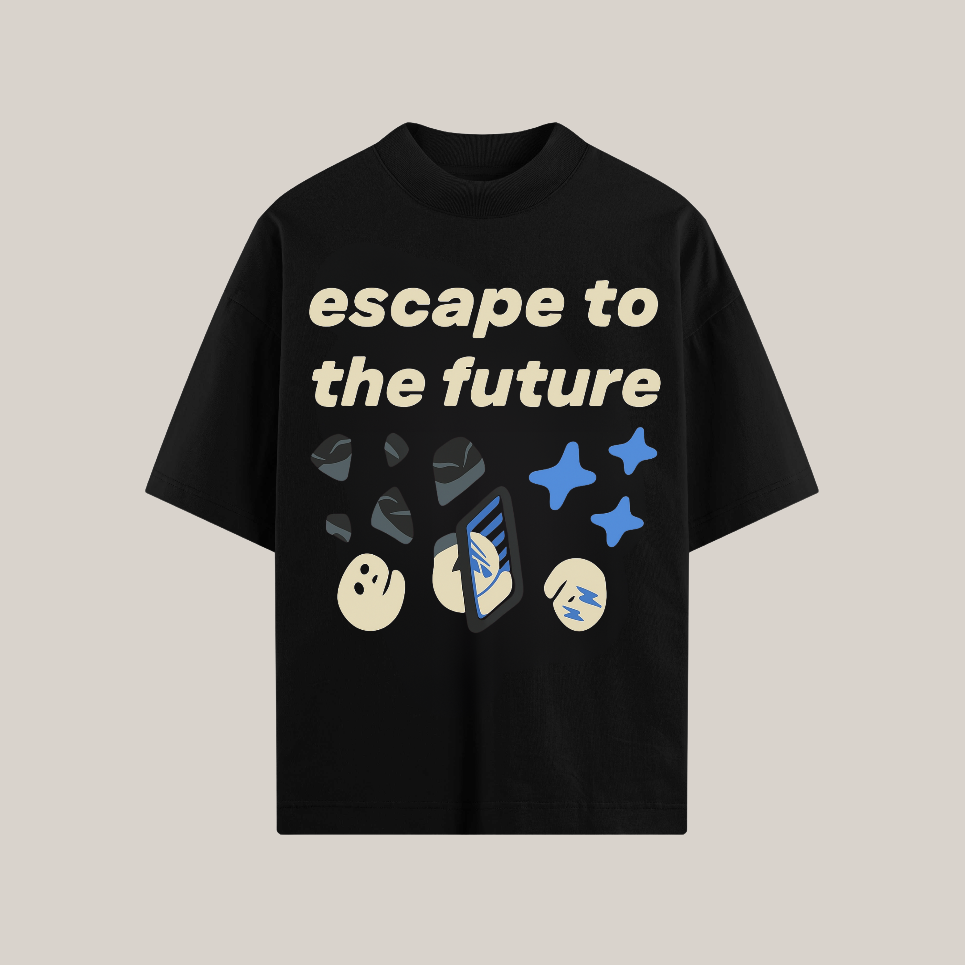 Escape Future - Oversized Tee