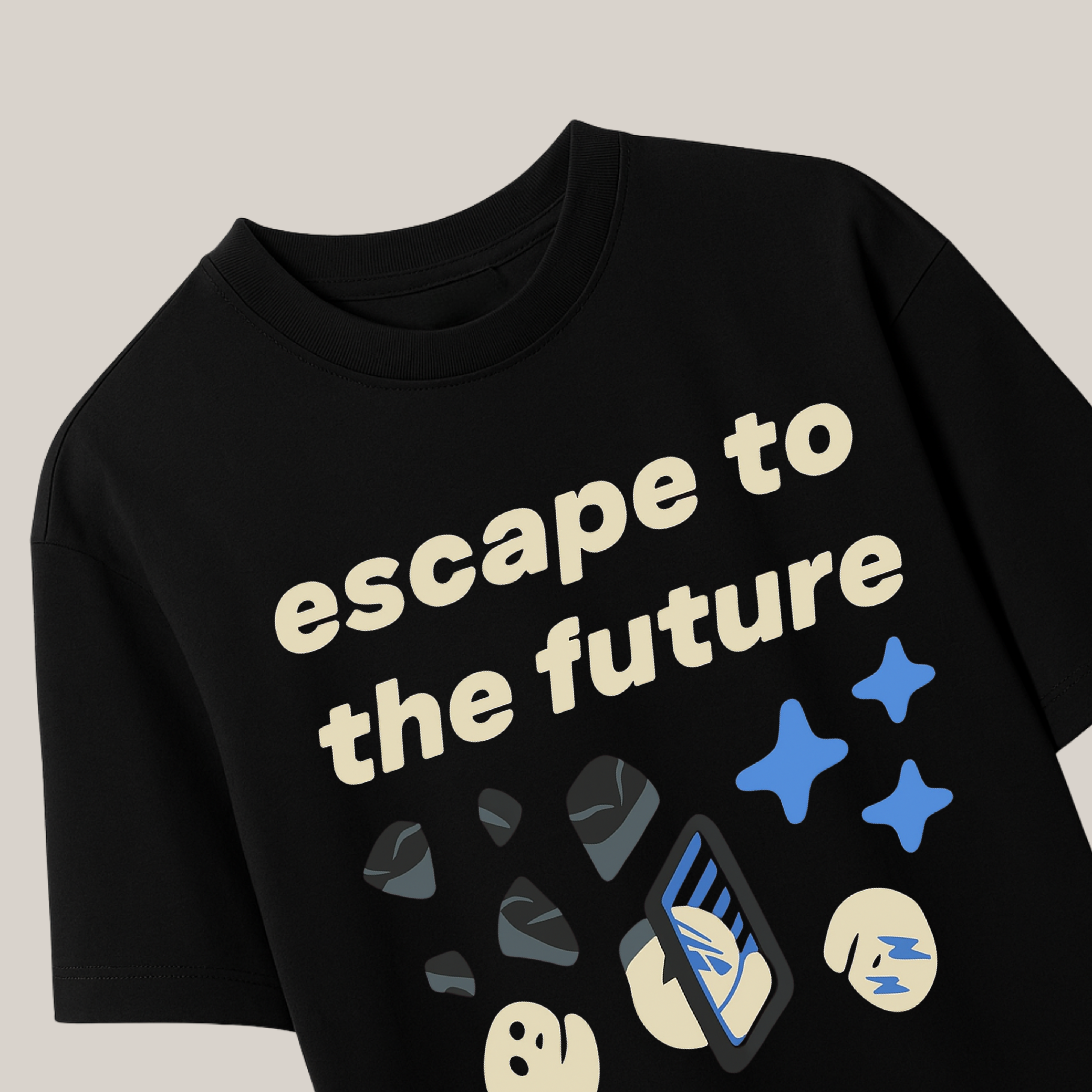 Escape Future - Oversized Tee
