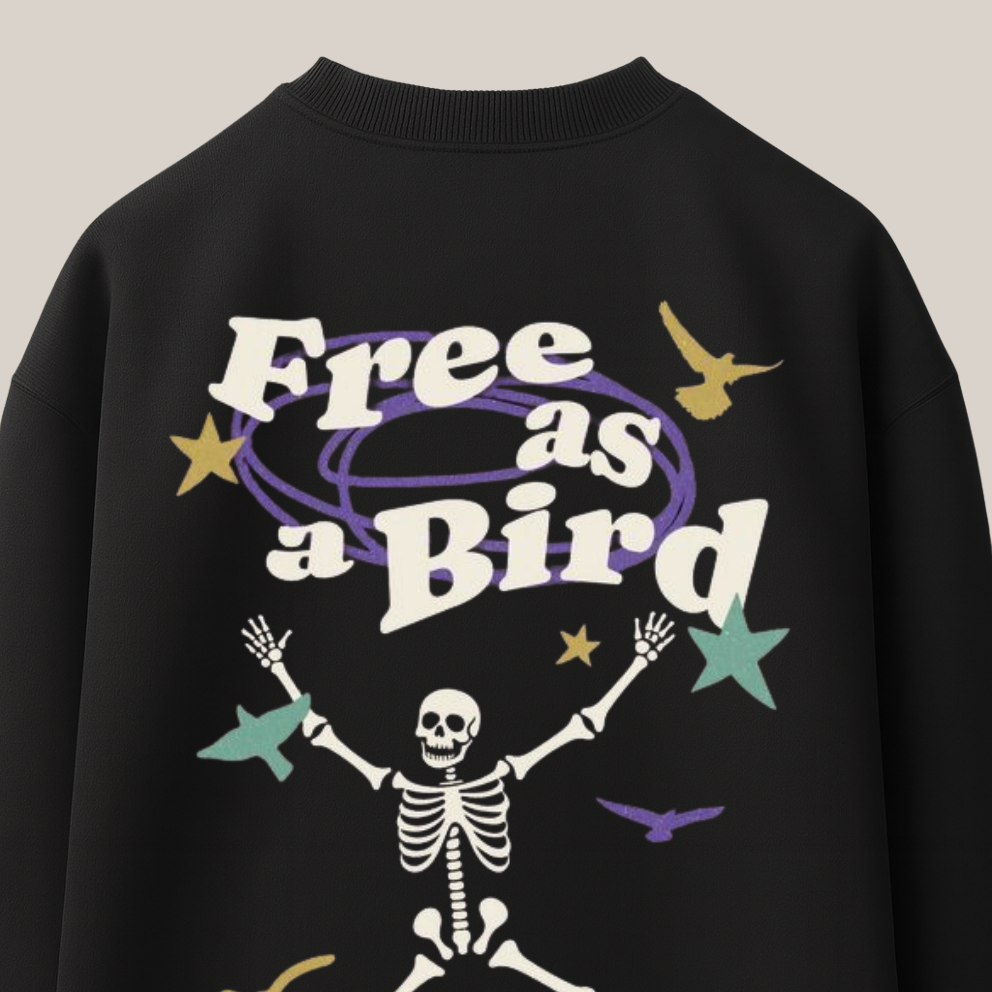 Free as Bird - Oversized Tee