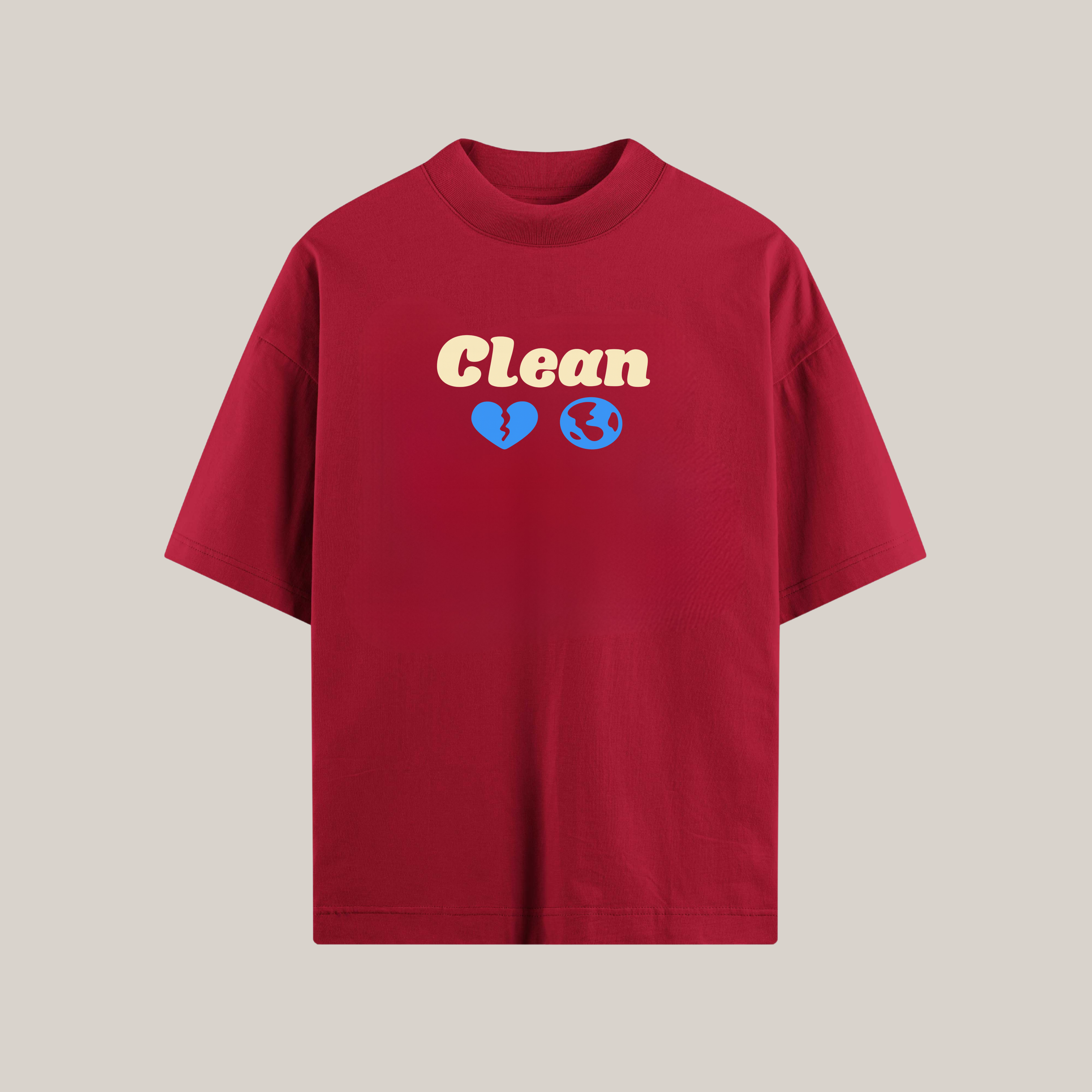 Heart Clean - Oversized Tee