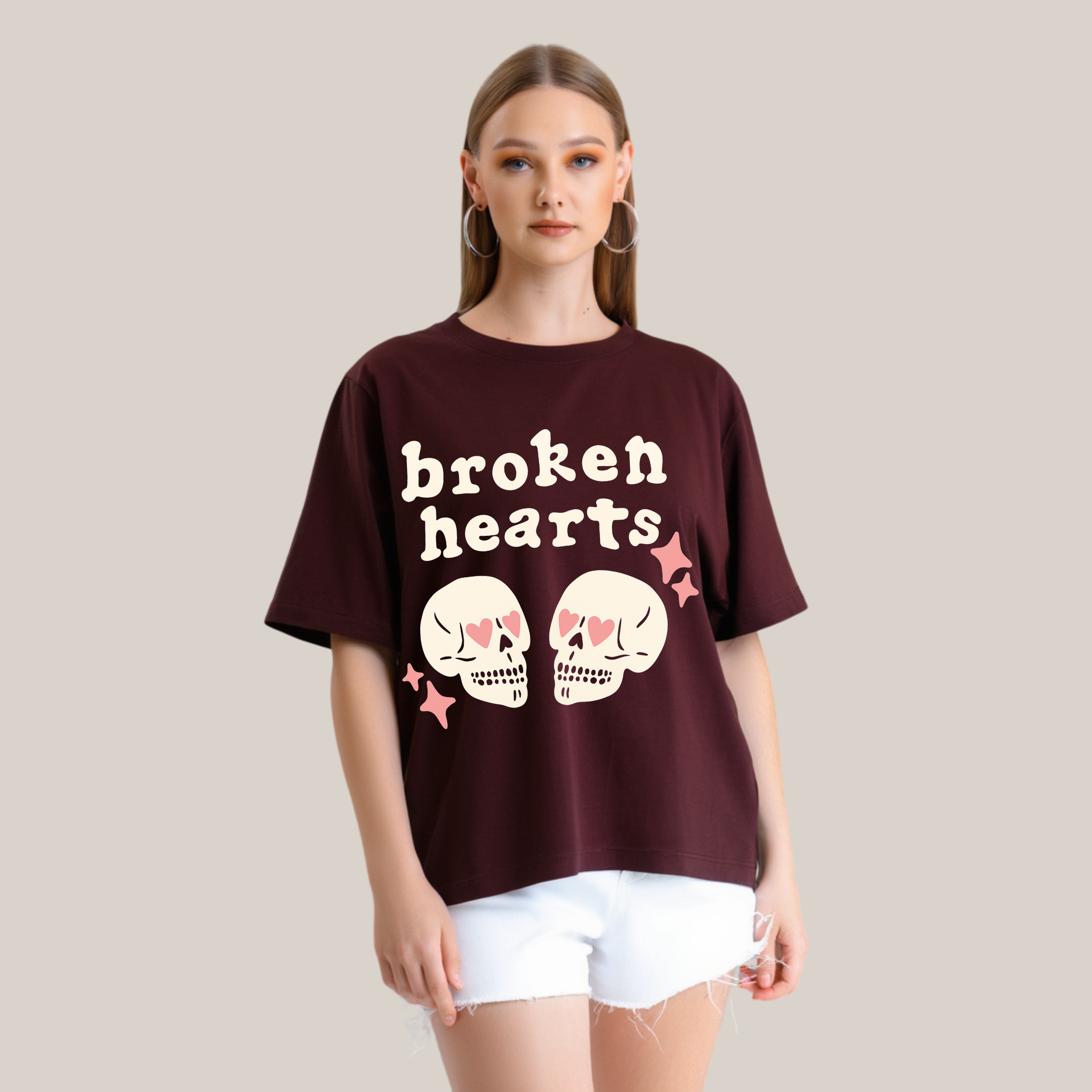 Broken Hearts - Oversized Tee